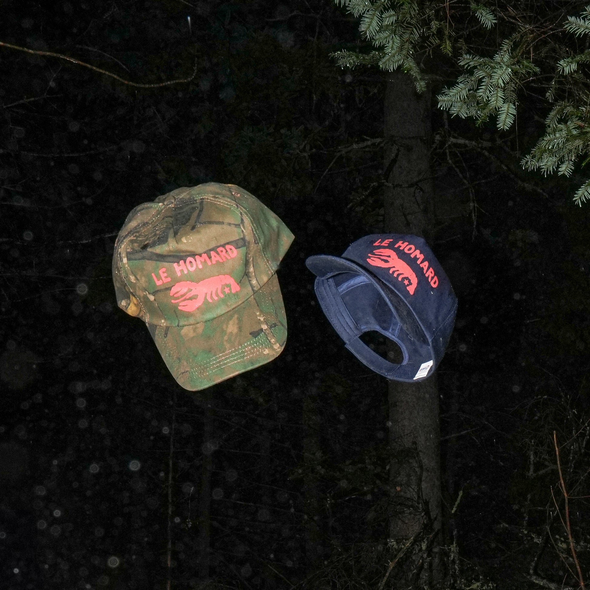 The Lobster In French Camp Hat - Camo