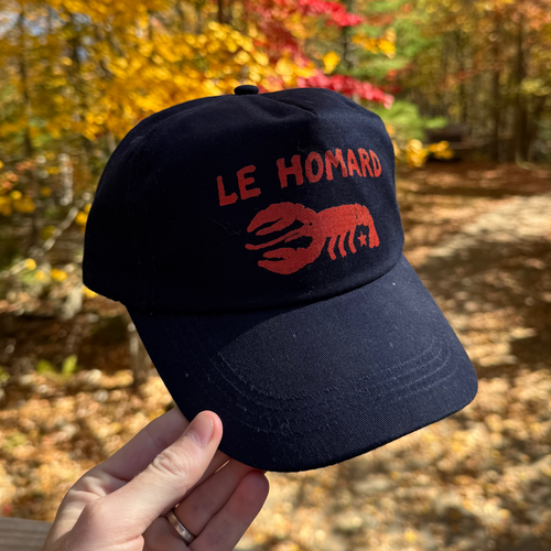 The Lobster In French Camp Hat - Navy